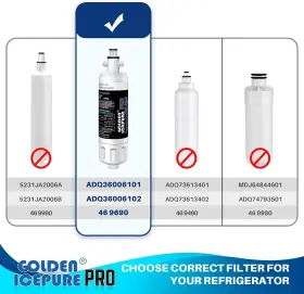 RWF4700AC GOLDEN ICEPURE Water Pack Carbon Air Filter #2