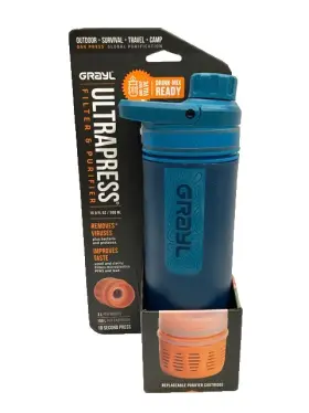 Ultrapress GRAYL Water Purifier Filter Bottle