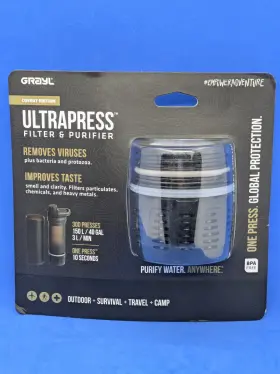 Ultrapress GRAYL Water Filter Purifier Cartridge