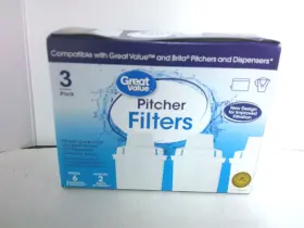 Pitcher GREAT VALUE Brita Filters Pack Dispensers