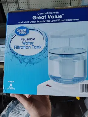 555320 GREAT VALUE Water Filtration Tank Top Loading