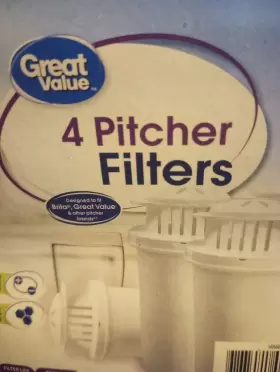 787421086430 GREAT VALUE Pitcher Filter Pack #2