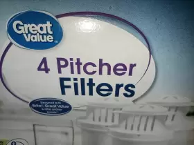 787421086430 GREAT VALUE Pitcher Filter Pack #3