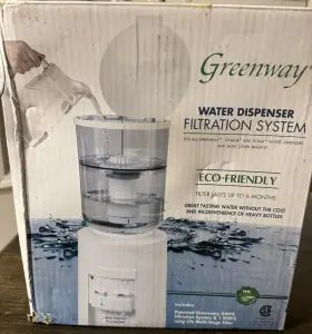 689990732117 GREENWAY Water Filtration Top Dispensers Box
