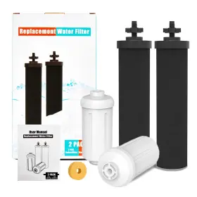 752771450460 GUNNERAN Gravity Water Filter Berkey Carbon