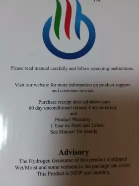 H2 WATERFORLIFE Hydrogen Ionizer Enhanced Hydration #3