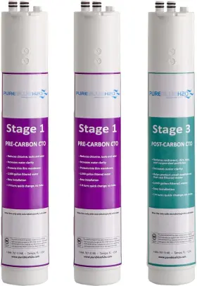PB-TLRO3RCT-3PK H2O Reverse Osmosis Pack Filters