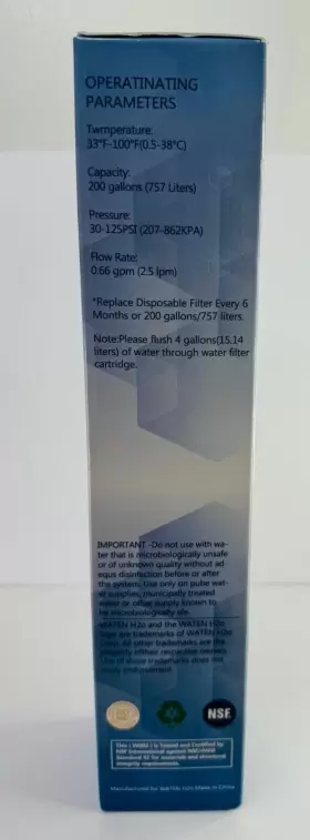 469999 H2O Waten Filter Ultrawf #2