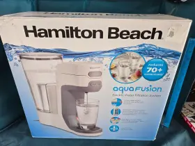 87320 HAMILTON BEACH Aqua Fusion Electric Water Filtration