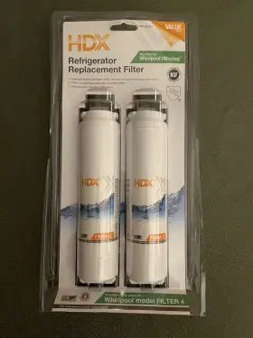 FMM-2 HDX Refrigerator Water Whirlpool Maytag Filter Pack