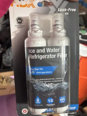 LT8008 HDX Water Refrigerator Filter Lg Pack