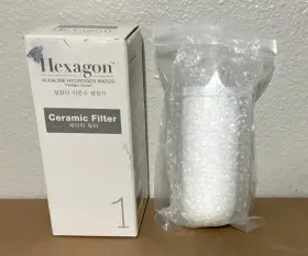 48117A HEXAGON Alkaline Hydrogen Ceramic Water Filter