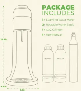 2402SM HEYAXA Sparking Water Filter Maker #3