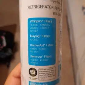 JTB-1393 HI WATER Refrigerator Filter Whirlpool Maytag #2