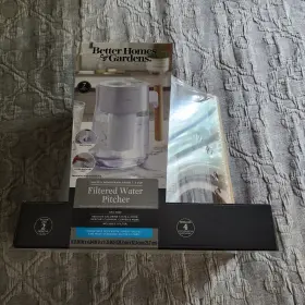 176314515208 HOME GARDENS Garden Water Filter Pitcher