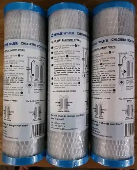 040232408946 HOME WATER Set Chlorine Voc Drinking Air Filter