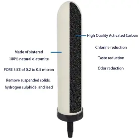 440734195728 HUI NING Ceramic Filter Candle Carbon Countertop #3