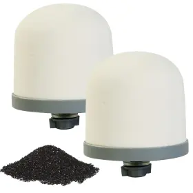 FILTER-CARBON-2PC HUINING Ceramic Dome Water Coconut
