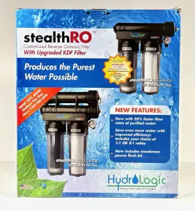 HL36012 HYDRO-LOGIC Stealth Reverse Osmosis Filter Gpd Kdf