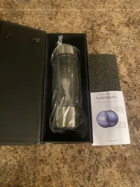 717203464712 HYDROHEALTH Glass Hydro Hydrogen Water Bottle