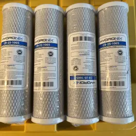 CB-25-1005-4 HYDRONIX Carbon Block Water Filter House
