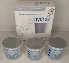 689407937555 HYDROS Flo Water Pitcher Carafe Bottle Air