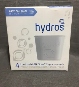 850011047118 HYDROS Filter Vessels Pitcher Carafe Bottle