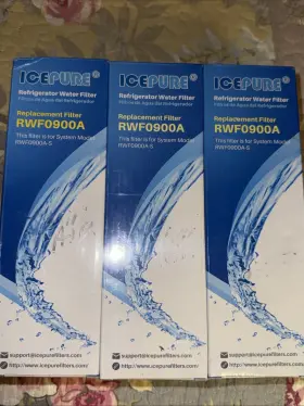 REF0900A ICEPURE Pure Refrigerator Water Filters Set