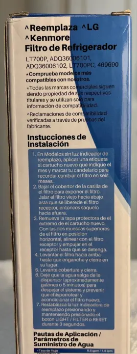 RWF-1200AFOR ICEPURE Pure Refrigerator Water Filter Lg #3