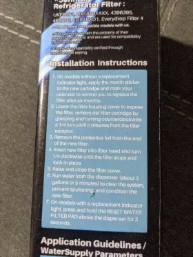 RWF0900AH ICEPURE Refrigerator Water Filter #3