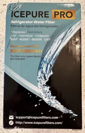 RWFSO600AH ICEPURE Pro Refrigerator Water Filter Kenmore Ge