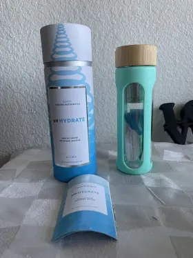 850006539062 INVIGORATED WATER Hydrate Glass Alkaline Bottle #2