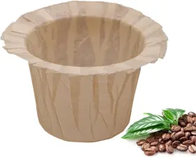 N00-100 IRMIDI Disposable Coffee Filters Natural Paper