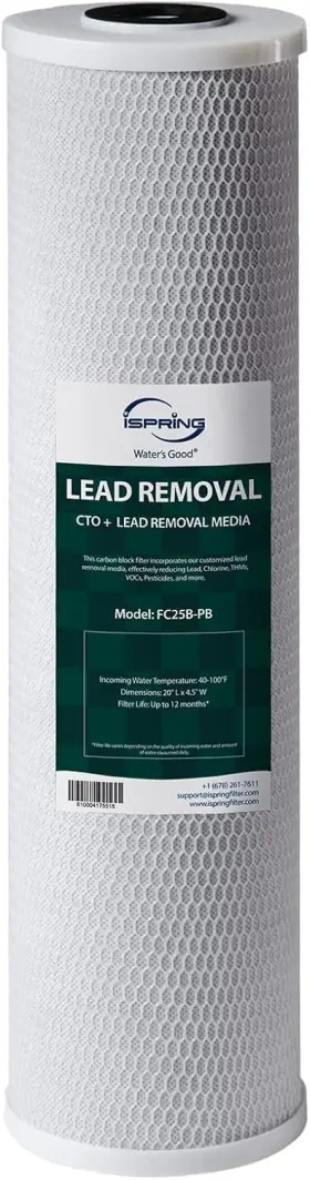 FC25B-PB ISPRING Lead Arsenic Cadmium Chlorine Reducing House