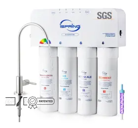 RO5004F-AK ISPRING Gpd Tankless Ro Uv Alkaline