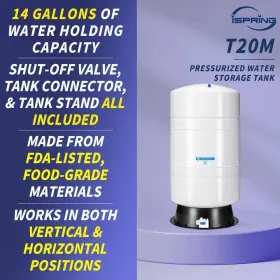 T20M ISPRING Water Storage Tank Reverse Osmosis Steel #2