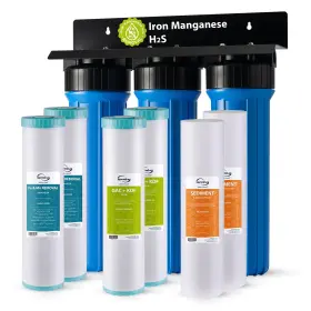 WGB32B-MKSF3 ISPRING House Filter Iron Manganese Set