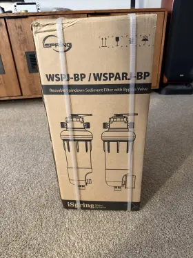WSP100ARJ-BP ISPRING Nsf Auto Flush Spin Down Sediment Water