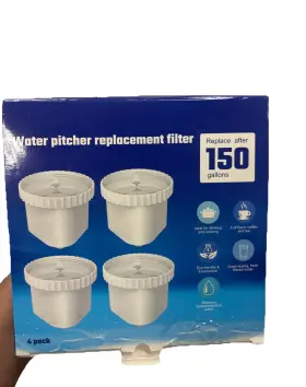SHF004-04 ITS PURE EXPERT Water Pitcher Filter Pack Gallons