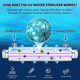 726597493949 JAHEA Uv Water Filter Sink Filtration Ultraviole #2