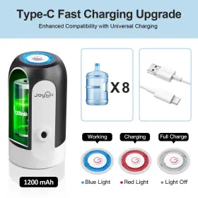 714035715463 JOYHILL Gallon Water Bottle Dispenser Usb Pump #2