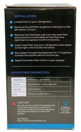 KJ-3G K-J Samsung Water Filter Refrigerator #3