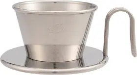 04103 KALITA Carita Steel Coffee Dripper Wave Handmade
