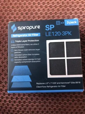 SP-WP400 KENMORE Spiropure Refrigerator Water Pack Air Filter #2