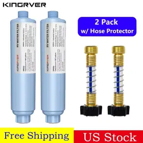 RP002A0N KINGRVER Rv Water Filter Flexible Hose Protector