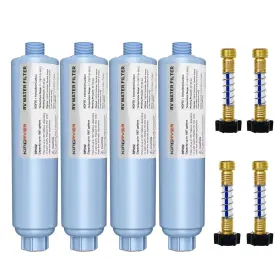 RP002A0N KINGRVER Pack Rv Inline Water Filter Hose Protector