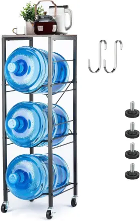 YSJ01 KIPHCA Gallon Water Jug Holder Rack