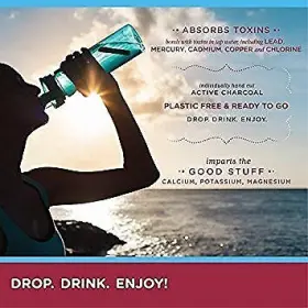 735343309380 KISHU CHARCOAL Go Water Bottles #2