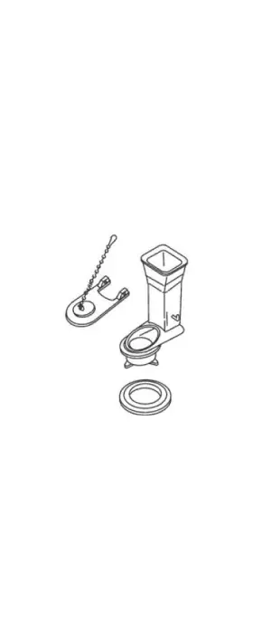 040688915999 KOHLER Flush Valve Unfinished Kit