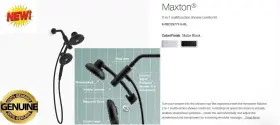 K-REC25771-G-BL KOHLER Maxton Round Dual Shower Head
